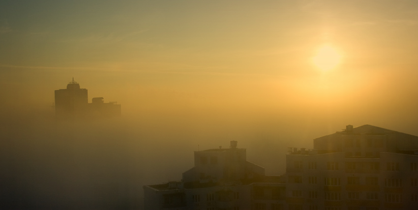 Фотографія А в Києві сьогодні туман... / Богдан Процюк / photographers.ua