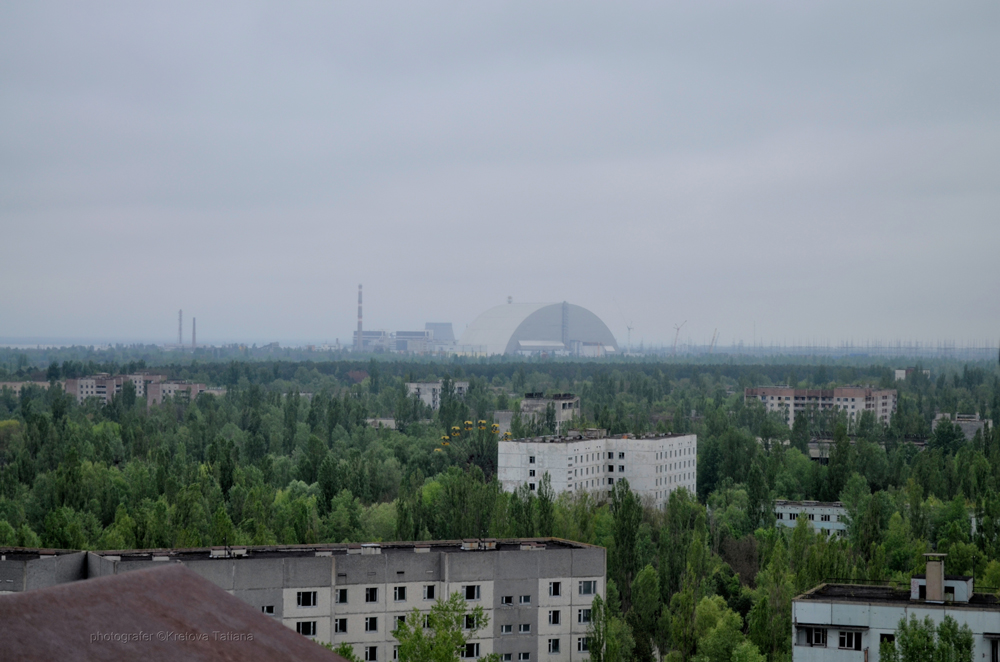 Фотографія Вид с крыши на 4 реактор / Татьяна Кретова / photographers.ua