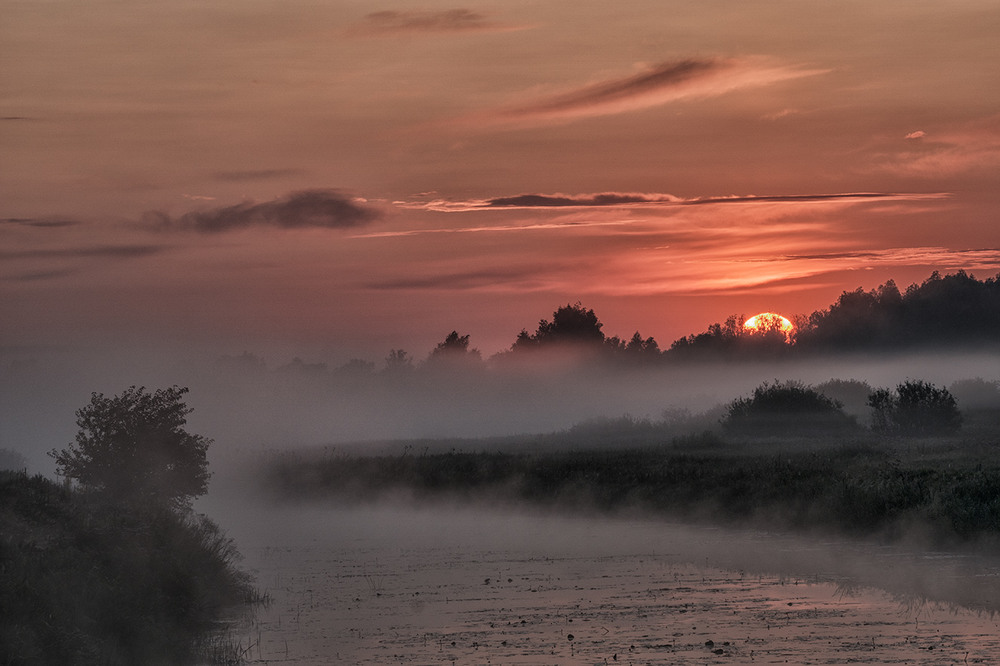Фотографія Сходить сонце із-за гаю... "Миколині тумани" / Farernik / photographers.ua