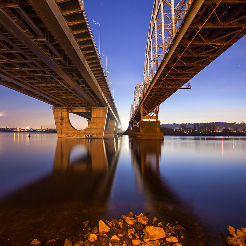 Фотографія Дарницкий мост / Vladimir Tochanenko / photographers.ua