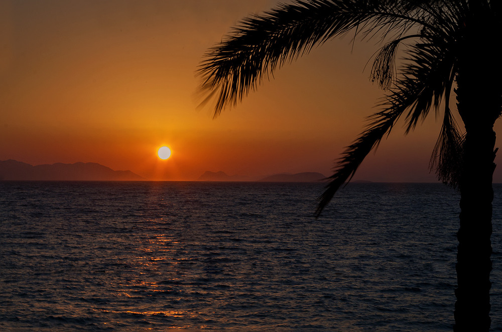 Фотографія закат на Эгейском море / Irina S / photographers.ua