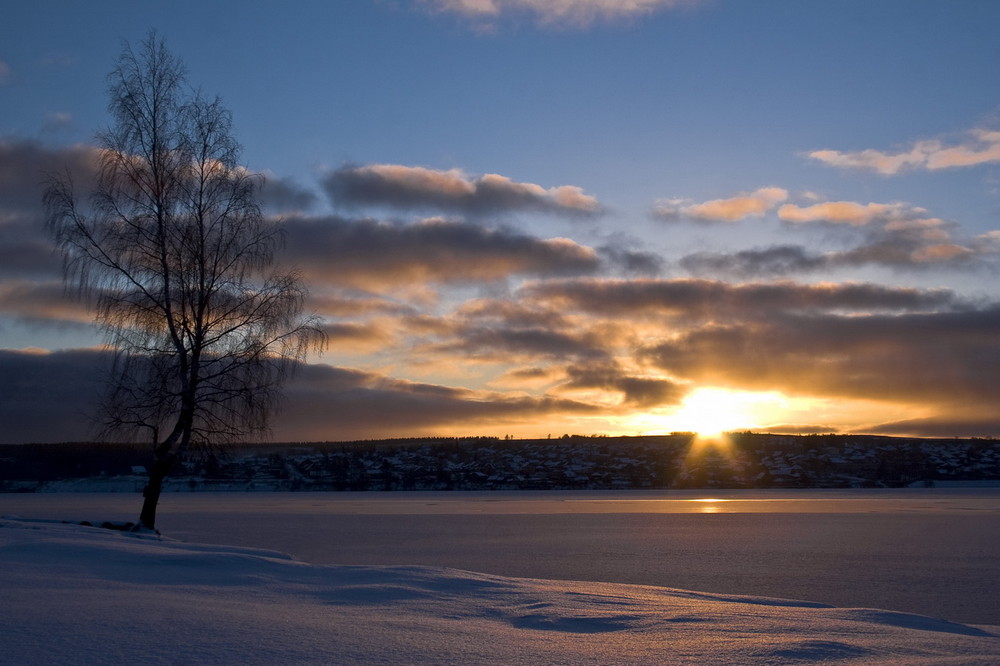 Фотографія Первый закат зимы / Андрей Петухов / photographers.ua