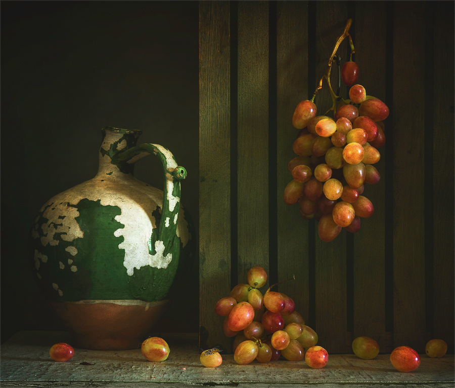 Фотографія натюрморт із виноградом / Михайло Шерман / photographers.ua