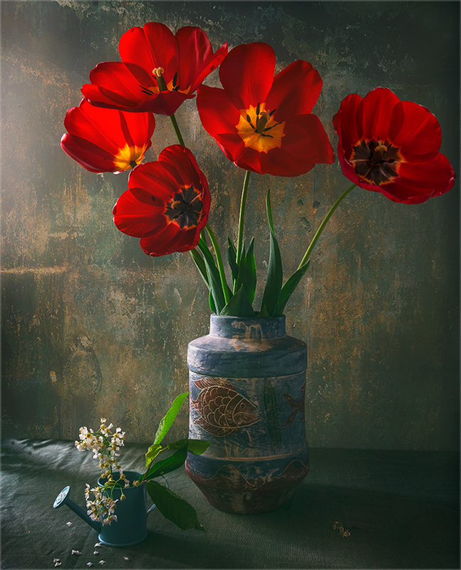 Фотографія натюрморт із тюльпанами / Михайло Шерман / photographers.ua