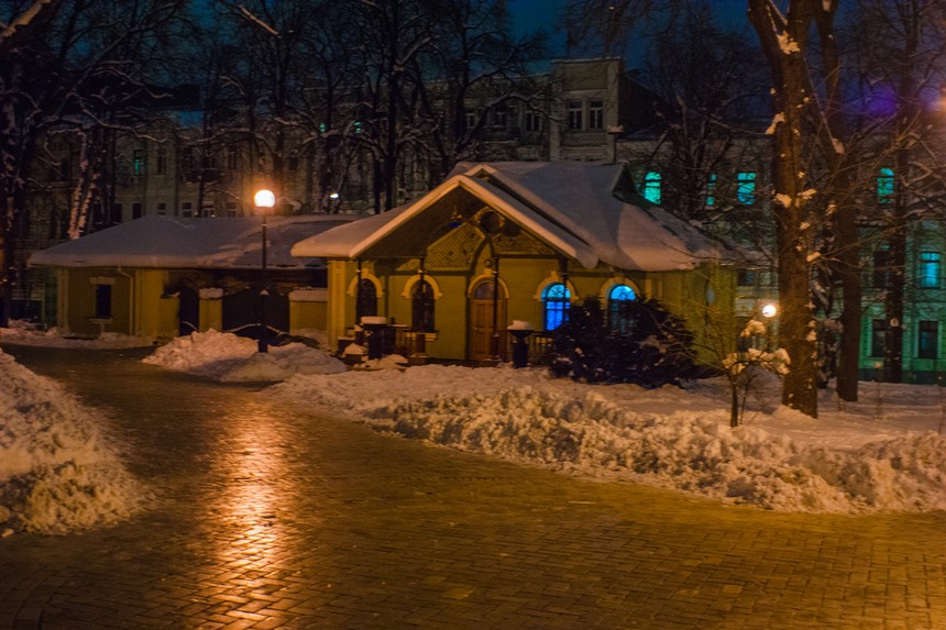 Фотографія в зимнем парке вечером / Ihor M. / photographers.ua