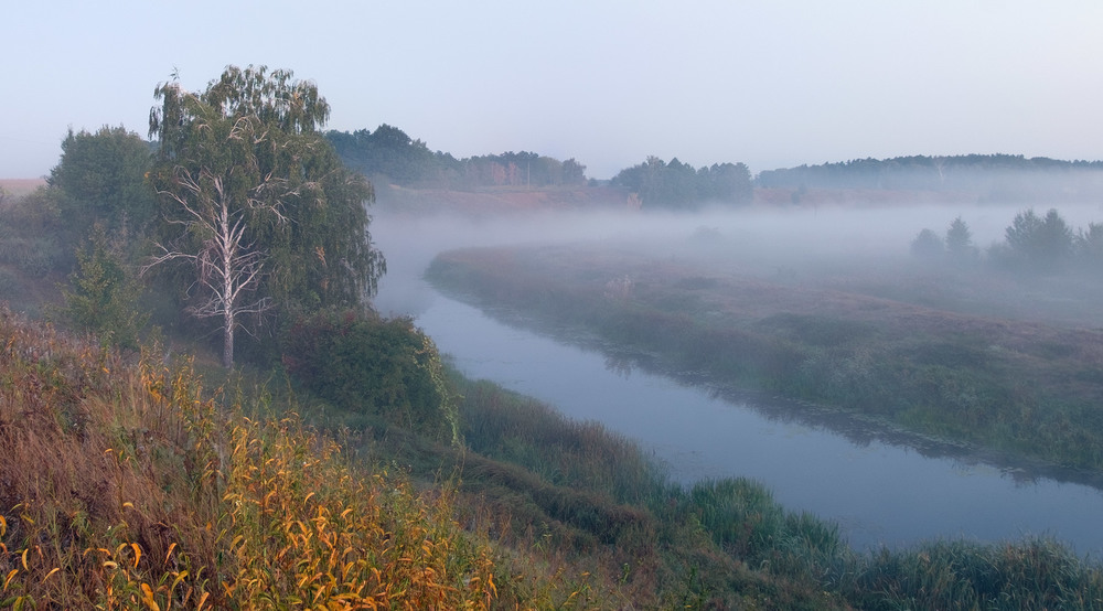 Фотографія Над рекой стоит туман-обман,солнце встанет,всё расставит по местам... / MAN / photographers.ua