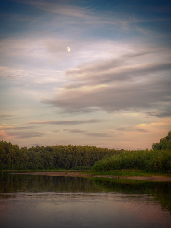 Фотографія Місяць над річкою / Андрій Майковський / photographers.ua