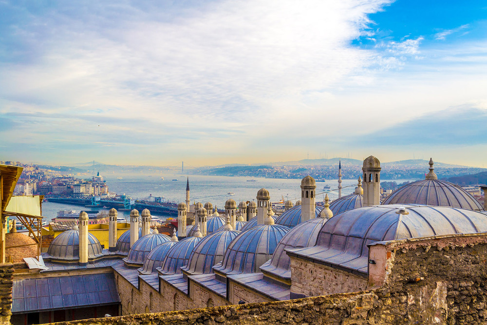 Фотографія View from Süleymaniye Mosque, Istanbul, Turkey / Дмитрий Слипченко / photographers.ua