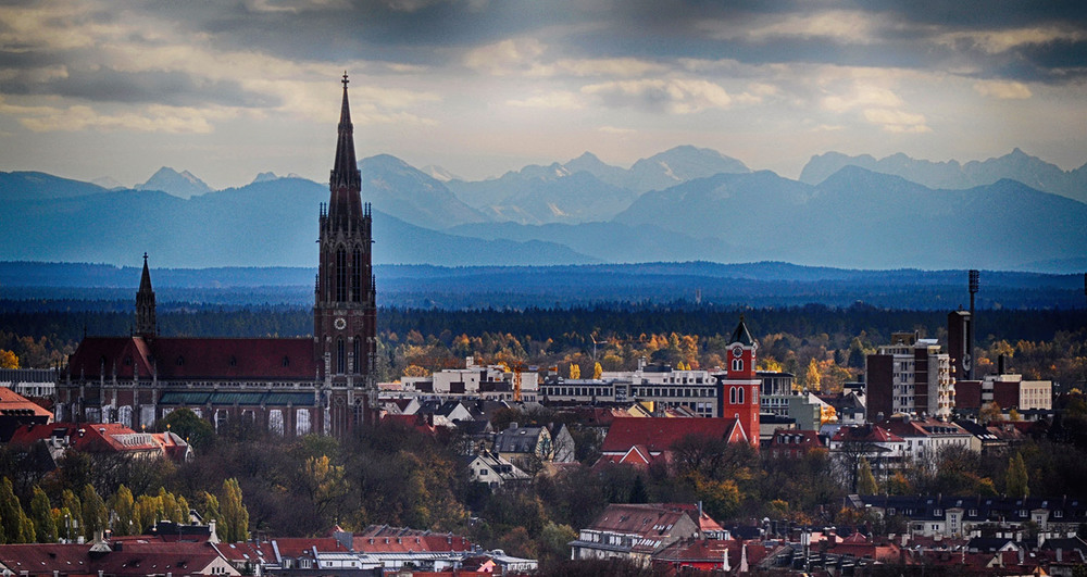 Фотографія Мюнхенський погляд на Альпи / gunar / photographers.ua