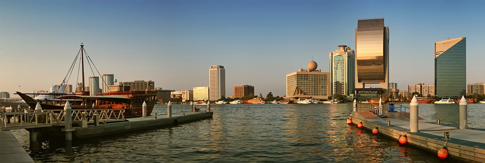 Фотографія Панорама залива Дубай-Крик / Natis    | / photographers.ua