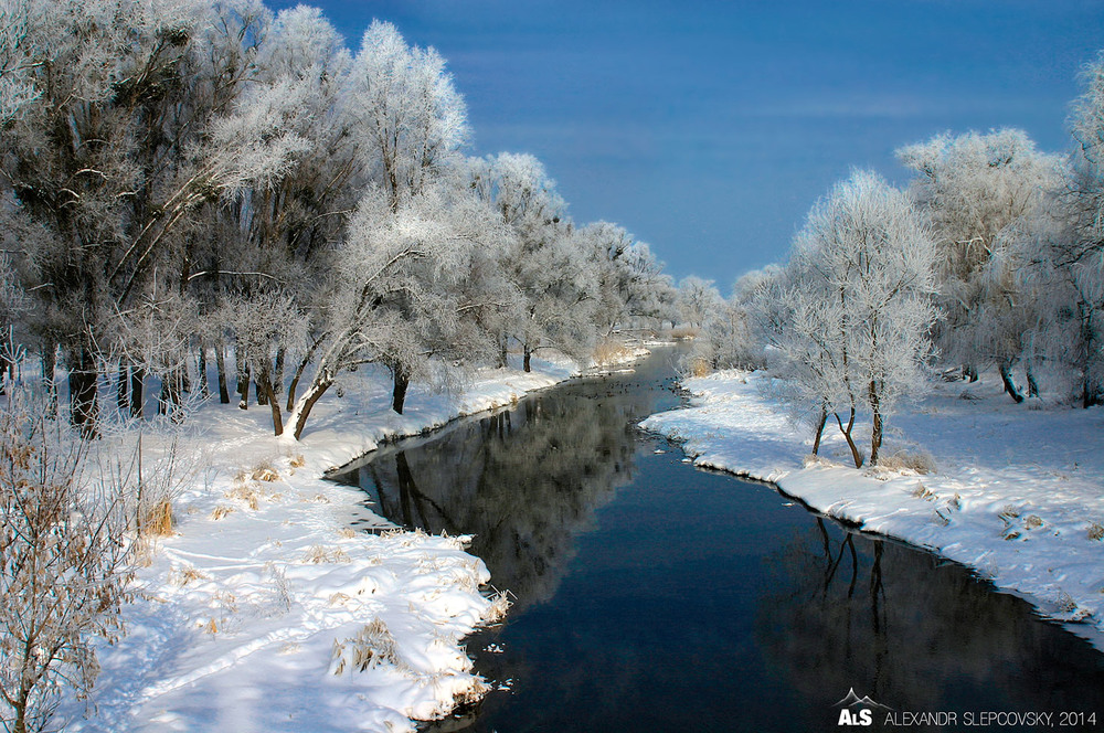 Фотографія Тихой речушкою в зимнюю сказку... / Alexandr Slepcowski / photographers.ua