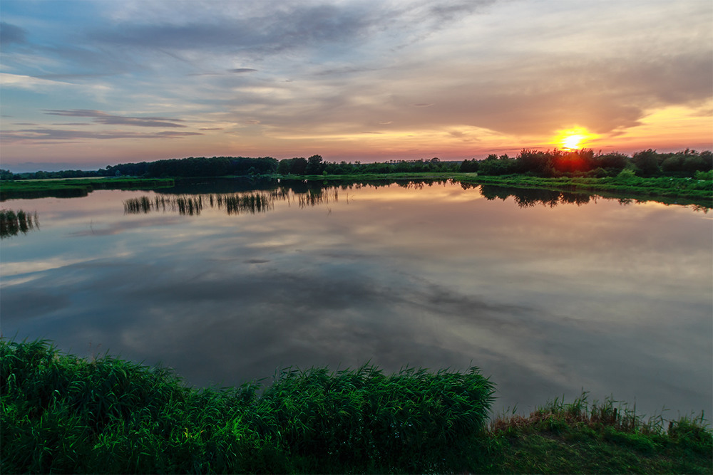 Фотографія Літній вечір на озері / Taras Parashchuk / photographers.ua