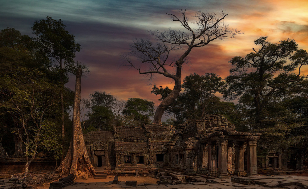 Фотографія Вечірній Ангкор-Ват... Камбоджа! / Олександр Вівчарик / photographers.ua