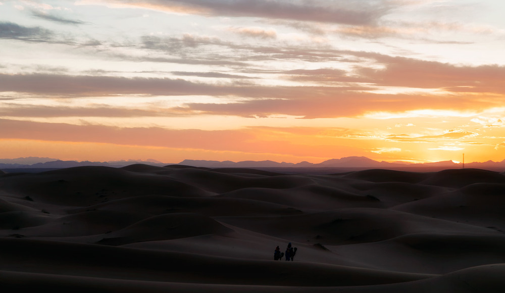 Фотографія Закатная...Сахарские дюны близ Мерзуги.Марокко! / Александр Вивчарик / photographers.ua