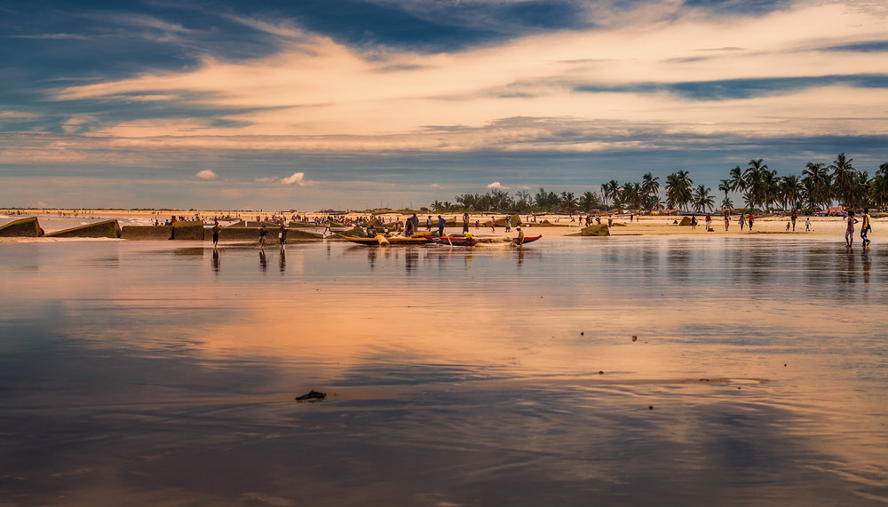 Фотографія Океан, вечер,отлив,рыбаки ...Мадагаскар! / Александр Вивчарик / photographers.ua