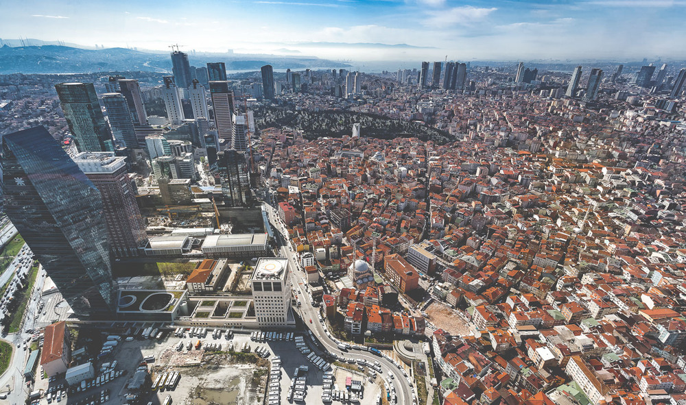Фотографія Стамбул с высоты птичьего полета... / Александр Вивчарик / photographers.ua