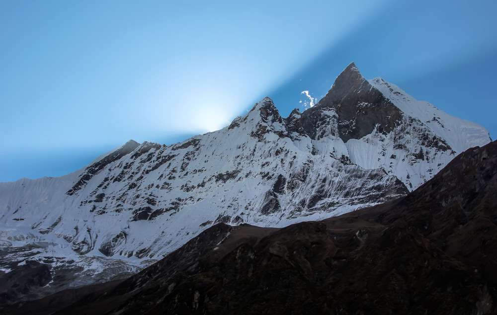 Фотографія Восход... гора Манаслу (8 156 метров) ....Гималаи,Непал! / Александр Вивчарик / photographers.ua
