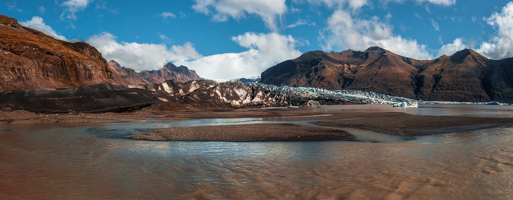 Фотографія Таяние ледника...Исландия! / Александр Вивчарик / photographers.ua