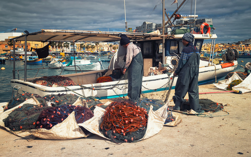 Фотографія Обычный день для рыбаков... Мальта! / Александр Вивчарик / photographers.ua