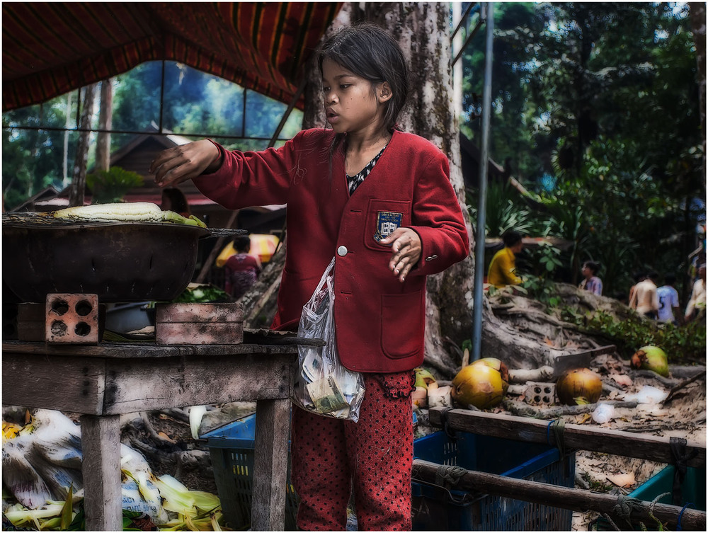 Фотографія Из серии..."Блеск и нищета Камбоджи!"...маленькая трудяга!!! / Александр Вивчарик / photographers.ua