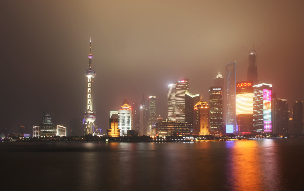 Фотографія Туманный вечер в Шанхае... / Александр Вивчарик / photographers.ua