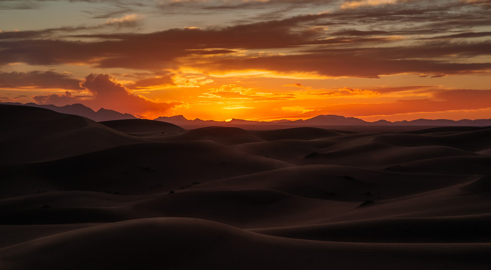 Фотографія Закатная...Сахарские дюны близ Мерзуги.Марокко! / Александр Вивчарик / photographers.ua