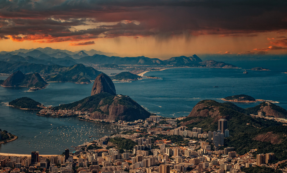 Фотографія Рио-де-Жанейро с высоты... / Александр Вивчарик / photographers.ua