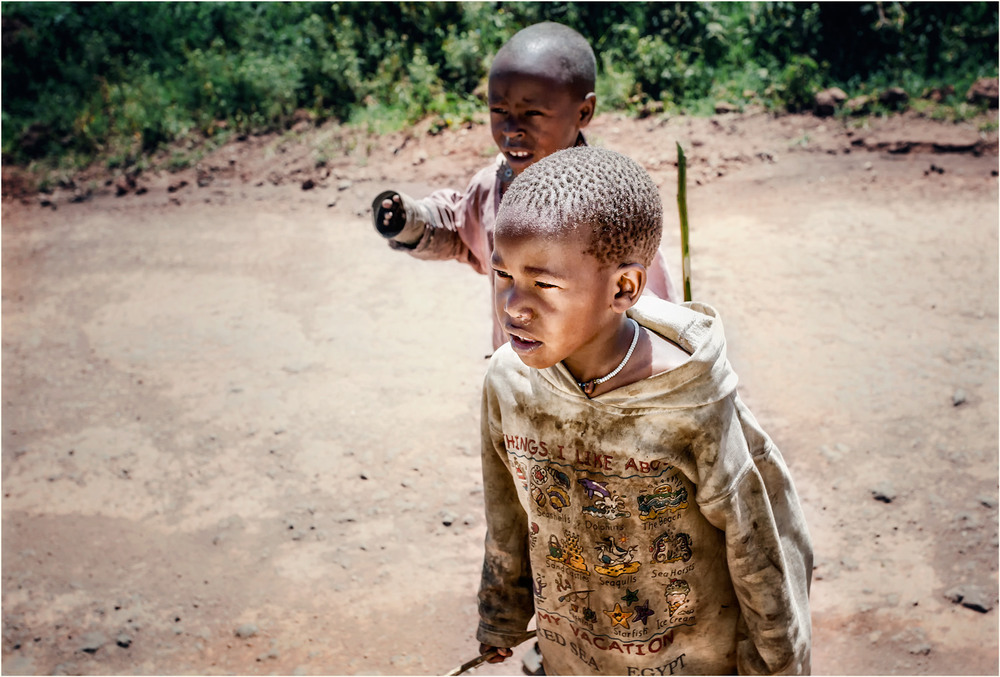 Фотографія Дети Танзании...молодые пастухи. / Александр Вивчарик / photographers.ua