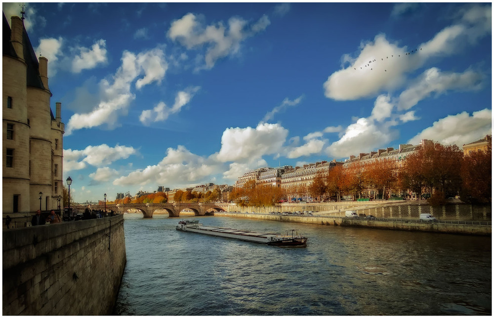Фотографія Франция.Париж,река Сена...ноябрь 2014 года. / Александр Вивчарик / photographers.ua