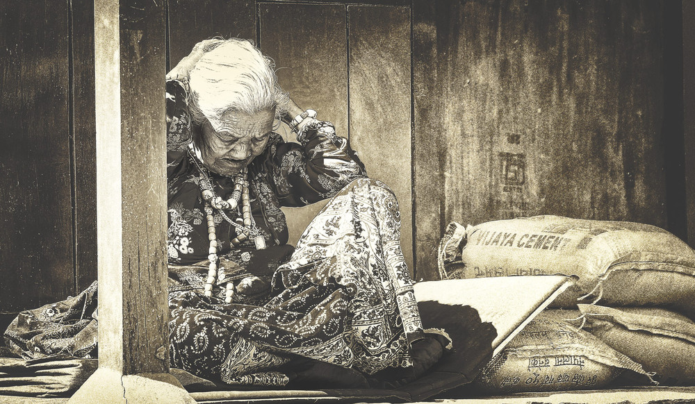 Фотографія Гималаи, старейшина,цемен т...путешествуя по Непалу! / Александр Вивчарик / photographers.ua
