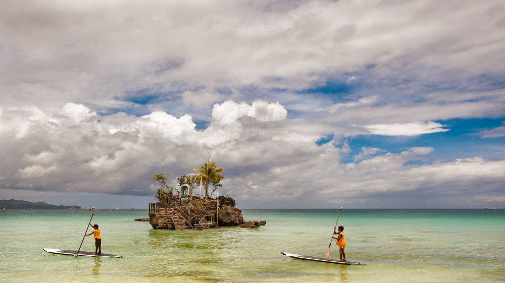 Фотографія Два капитана и необитаемый "островок"...Филиппины! / Александр Вивчарик / photographers.ua