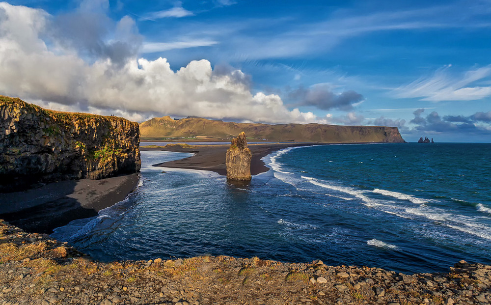 Фотографія Пляж с черным песком... Исландия! / Александр Вивчарик / photographers.ua