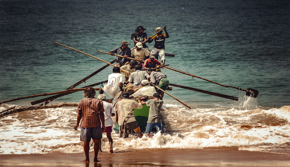 Фотографія "Выход" в океан...Шри Ланка! / Александр Вивчарик / photographers.ua