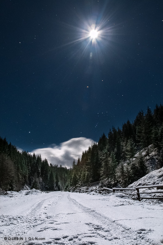 Фотографія Карпатской лунной ночью / Q-lieb In / photographers.ua