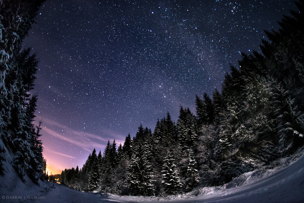 Фотографія Зимняя ночь в Карпатах / Q-lieb In / photographers.ua