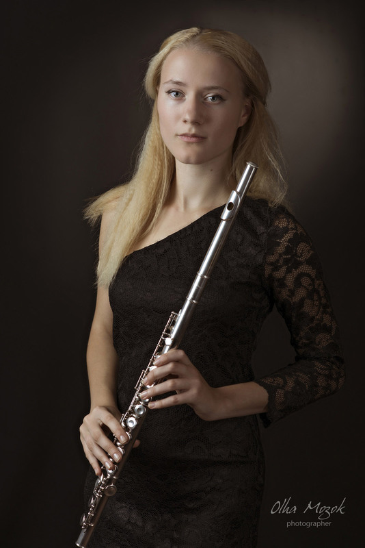 Фотографія Портрет девушки с флейтой / Ольга Мозок / photographers.ua