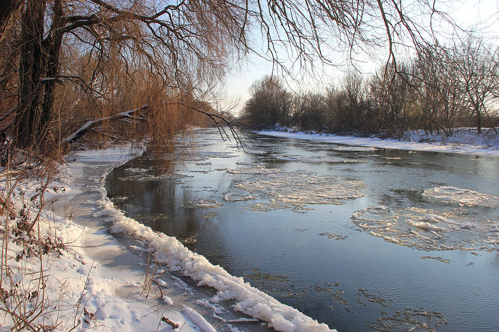Фотографія Волинь. Льодостав на річці Стир. / Sergej Palko / photographers.ua