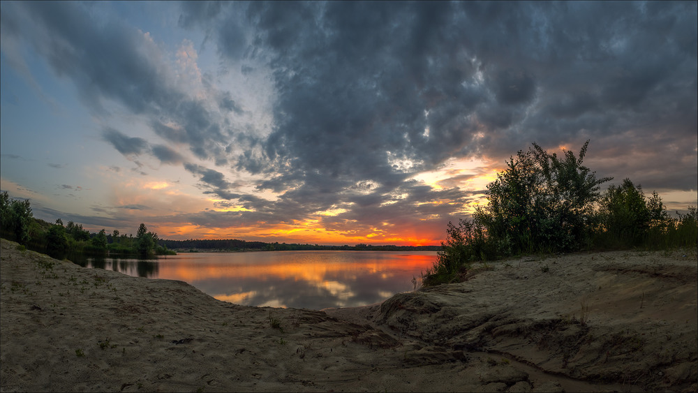 Фотографія Вечер на  Комсомольском озере-4 / Сергей Воробьёв / photographers.ua