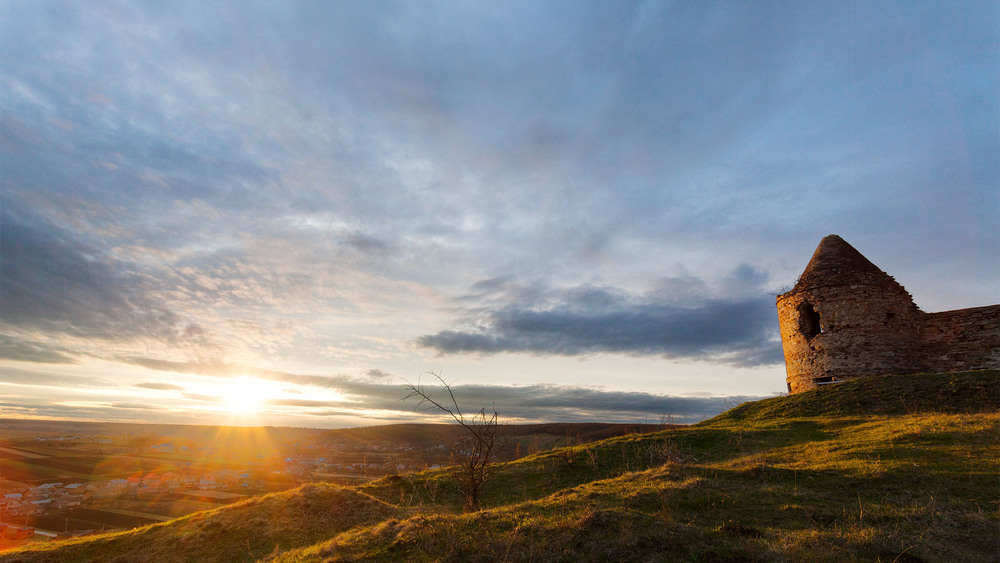 Фотографія Захід сонця на Підгорянському монастирі. / Данило Гаман / photographers.ua
