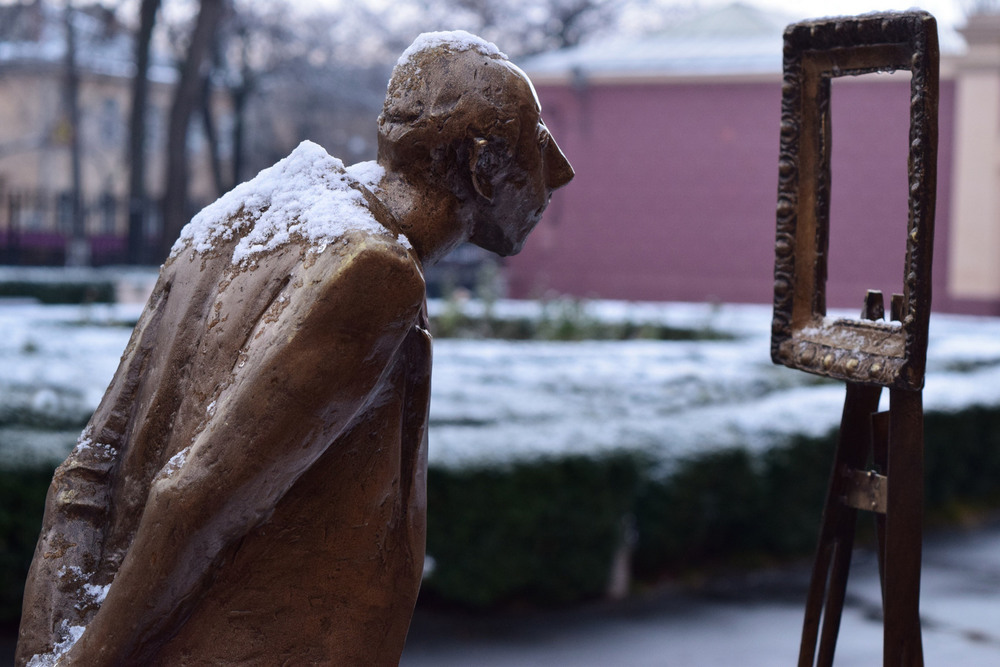 Фотографія Когда снег за шиворот, но ты прежде всего ценитель искусства!!) / Новикова Светлана / photographers.ua