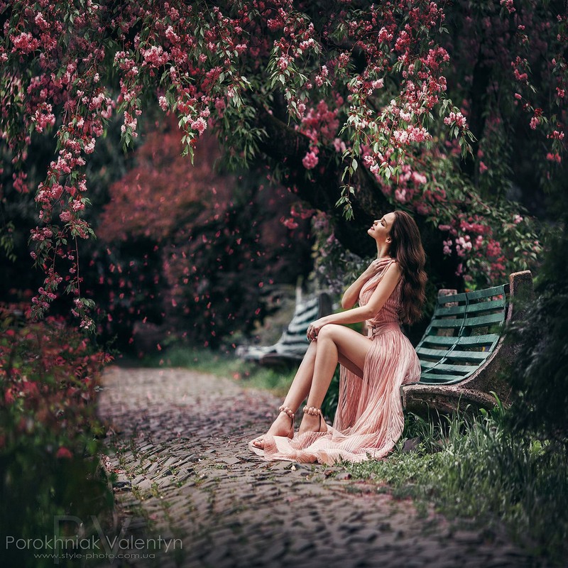 Фотографія Girl in Cherry Blossoms / Валентин Порохняк / photographers.ua