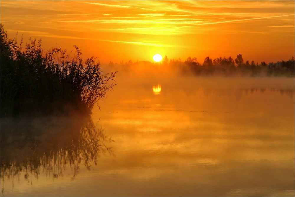 Фотографія Світанок на озері 3, с.Єрки. / Вл-р Гармаш (Mordatiy_1) / photographers.ua