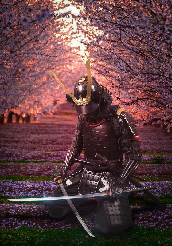 Фото самурай с мечом