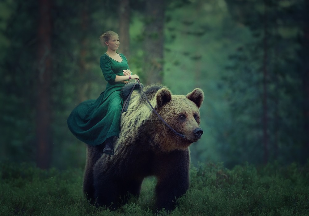 Фотографія Маша и медведь / Sergii Vidov / photographers.ua