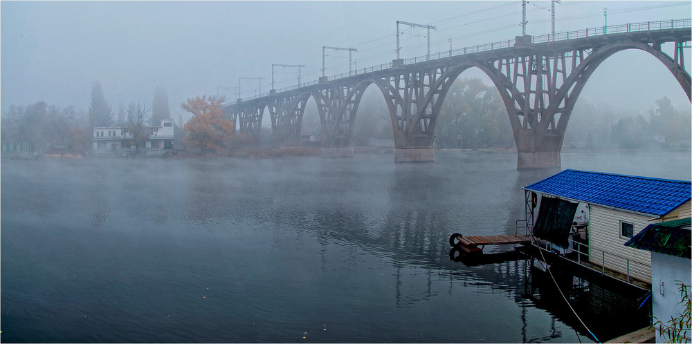 Фотографія Мост в тумане / Юрий Муханов / photographers.ua