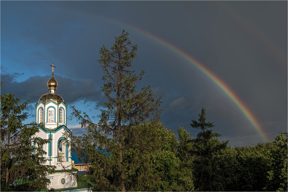 Фотографія Радуга над собором / Юрий Муханов / photographers.ua