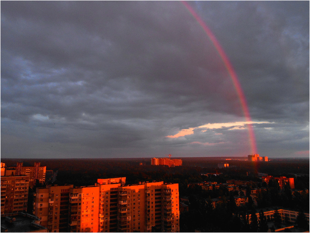 Фотографія Вечерняя радуга на Дарнице. / Сергей Ситников / photographers.ua