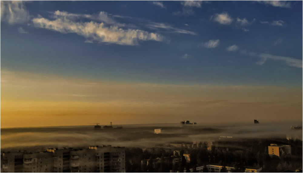 Фотографія Туманное утречко Дарницы... / Сергей Ситников / photographers.ua