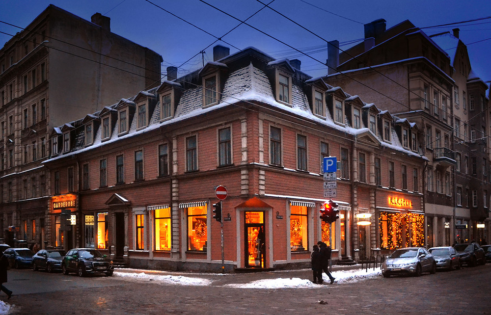 Фотографія Вечірня зимова Рига / Рулевский Сергей Юрьевич / photographers.ua