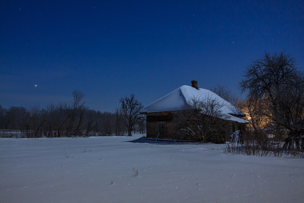 Фотографія Зимовий вечір в рідному селі 3 / Олексій Будник / photographers.ua